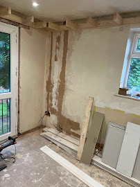 First fix electrical work during property renovation